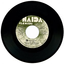Stallion Thumrock's 45 rpm release on Haida Records in 1972
